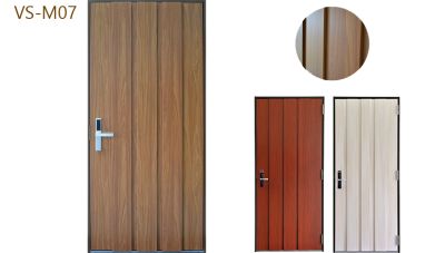 Cửa thép vân gỗ